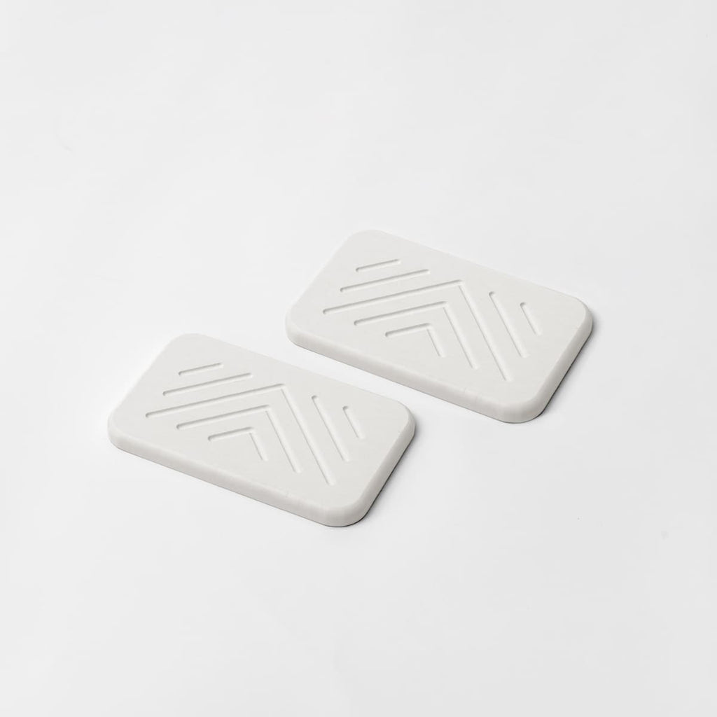 Set Of 2 Diatomite Stone Soap Dishes