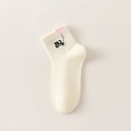 Lot De 3 Chaussettes Mi-Hautes Chat & Ballon Coeur