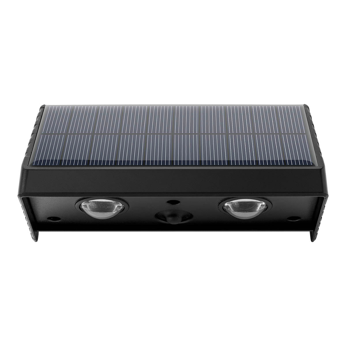 Kyla - Solar Wall Lamp - Plastic - Black