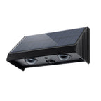Kyla - Solar Wall Lamp - Plastic - Black