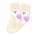 Lot De 5 Chaussettes Hautes Animaux Talons