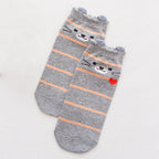 Lot de chaussettes animaux oreilles en relief 
