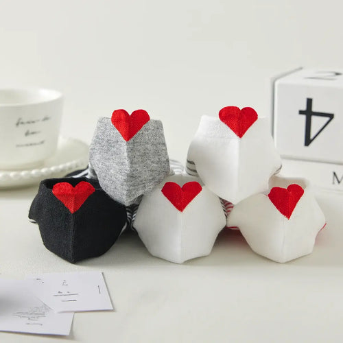 Lot De 5 Chaussettes Coup De Coeur Marine