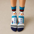 Lot De 4 Chaussettes Hautes Costume Noël