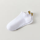 Chaussettes en coton à languette chien pour femme | Chaussettes confortables et élégantes | Idéales pour le quotidien ou les occasions spéciales | Disponibles en plusieurs couleurs 