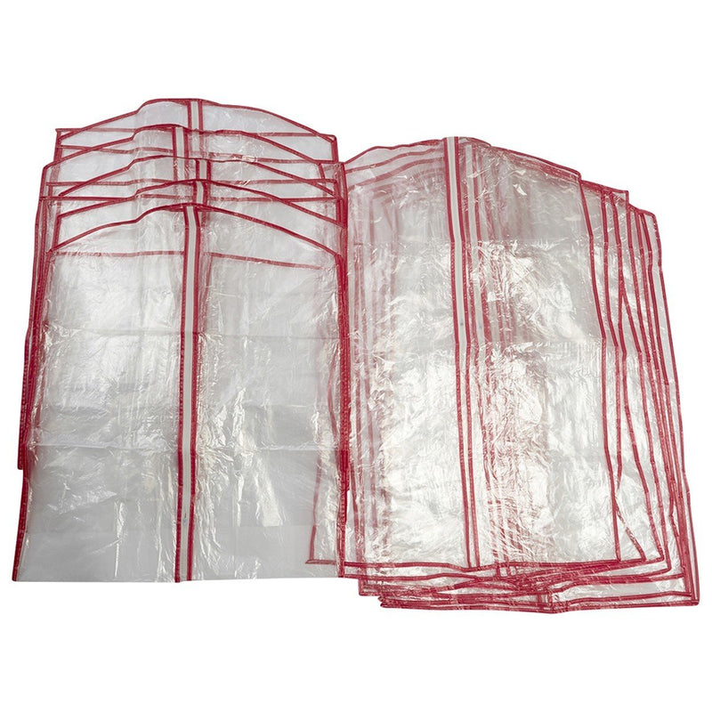 Lot De 13 Housses Pour Vêtements Transparent Polyéthylène - Transparent