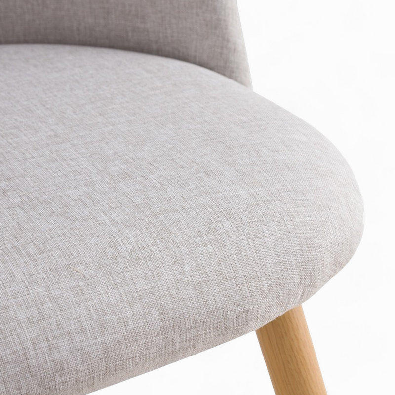 Set of 2 Cozy Chairs - Taupe