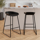 Set of 2 Yoshi Bar Stools - Black