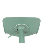 Heribo - Lot De 2 Chaises De Bar Réglables H58 - Plastique & Métal - Vert
