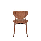 Valor - Set of 2 Chairs - Fabric and Metal - Brown