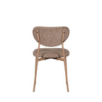 Valor - Set of 2 Chairs - Fabric and Metal - Taupe