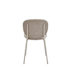 Dalby - Set of 2 Chairs - Fabric, Beige Legs - Mottled Brown