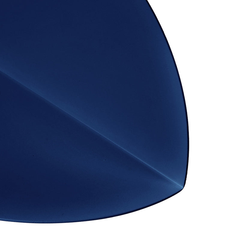 Nuagio - Lot De 2 Étagères Murales Demi-cercle - Métal - Bleu