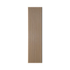 Acoustic - Set of 2 Panels - Wooden Slats - Light Wood