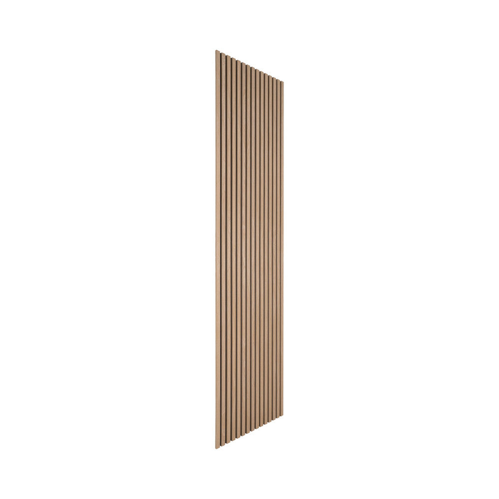 Acoustic - Set of 2 Panels - Wooden Slats - Light Wood