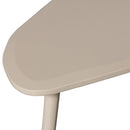 Davina - Lot De 2 Tables Basses Gigognes Organiques - Bois - Beige