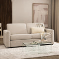 Nido - Set of 2 Nesting Coffee Tables - Glass - Transparent