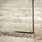 Nido - Set of 2 Nesting Coffee Tables - Glass - Transparent