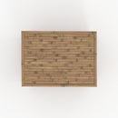 Lot de 3 coffres de jardin Vadella en bambou