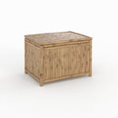Lot de 3 coffres de jardin Vadella en bambou