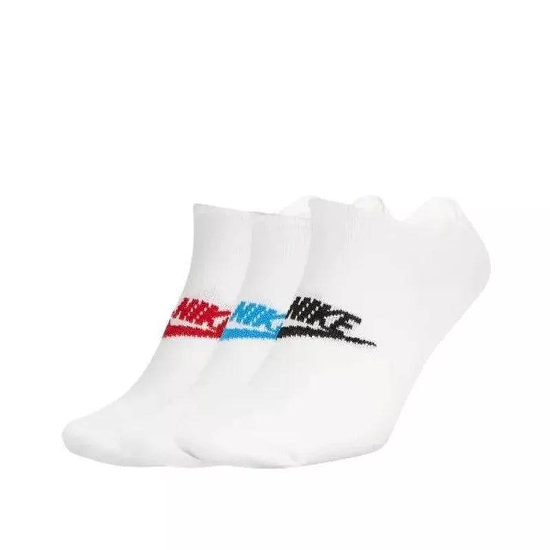 Lot De 3 Pack De Chaussette Nike Everyday - Blanc Et Bleu