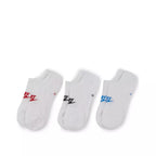 Lot De 3 Pack De Chaussette Nike Everyday - Blanc Et Bleu
