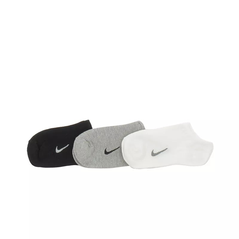 3-Pack Nike Socks - Black/Grey/White