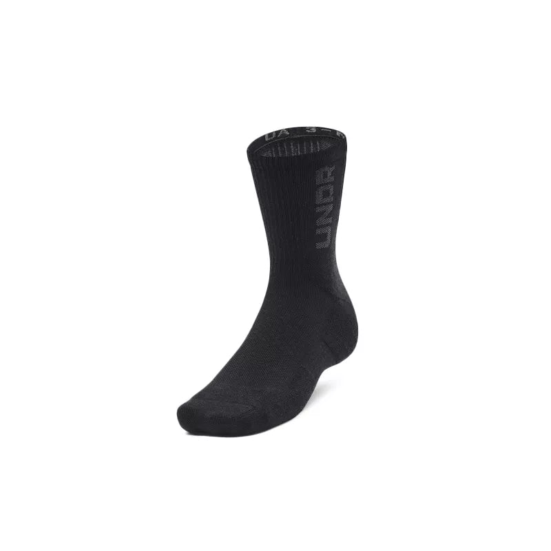 Set of 3 Pairs of Socks - Black - Unisex