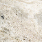 Suki - Lote de 3 mesas de centro nido orgánicas - Mármol y madera - Madera oscura y blanco