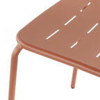 Aria - Set Of 4 Garden Chairs - Metal - Terracotta