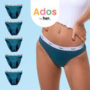 Set Of 5 Joy Teen Menstrual Panties - Pacific