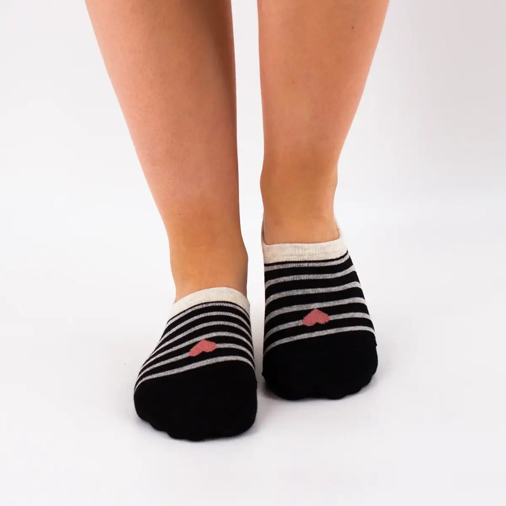 Lot De 5 Socquettes Coeur Marin