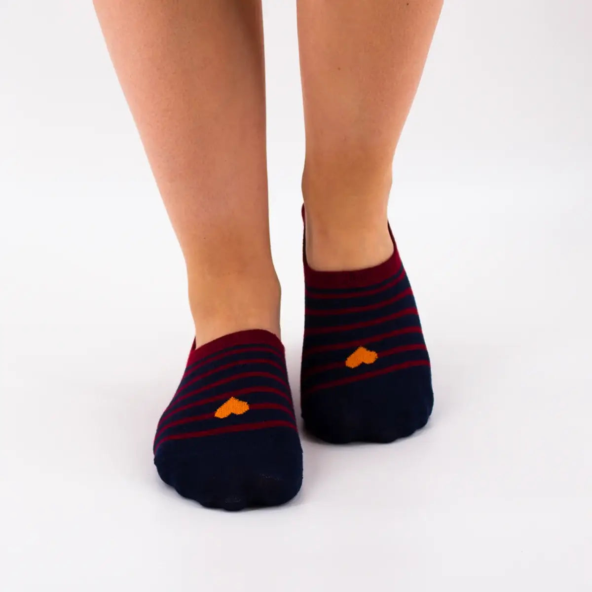 Lot De 5 Socquettes Coeur Marin