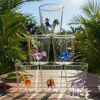 Pet Friends Mix 8 - Lot De 6 Verres Décorés