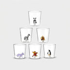Savana Family Mix 6 - Lot De 6 Verres Décorés