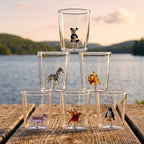 Savana Family Mix 6 - Lot De 6 Verres Décorés