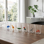 Savana Family Mix 4 - Lot De 6 Verres Décorés