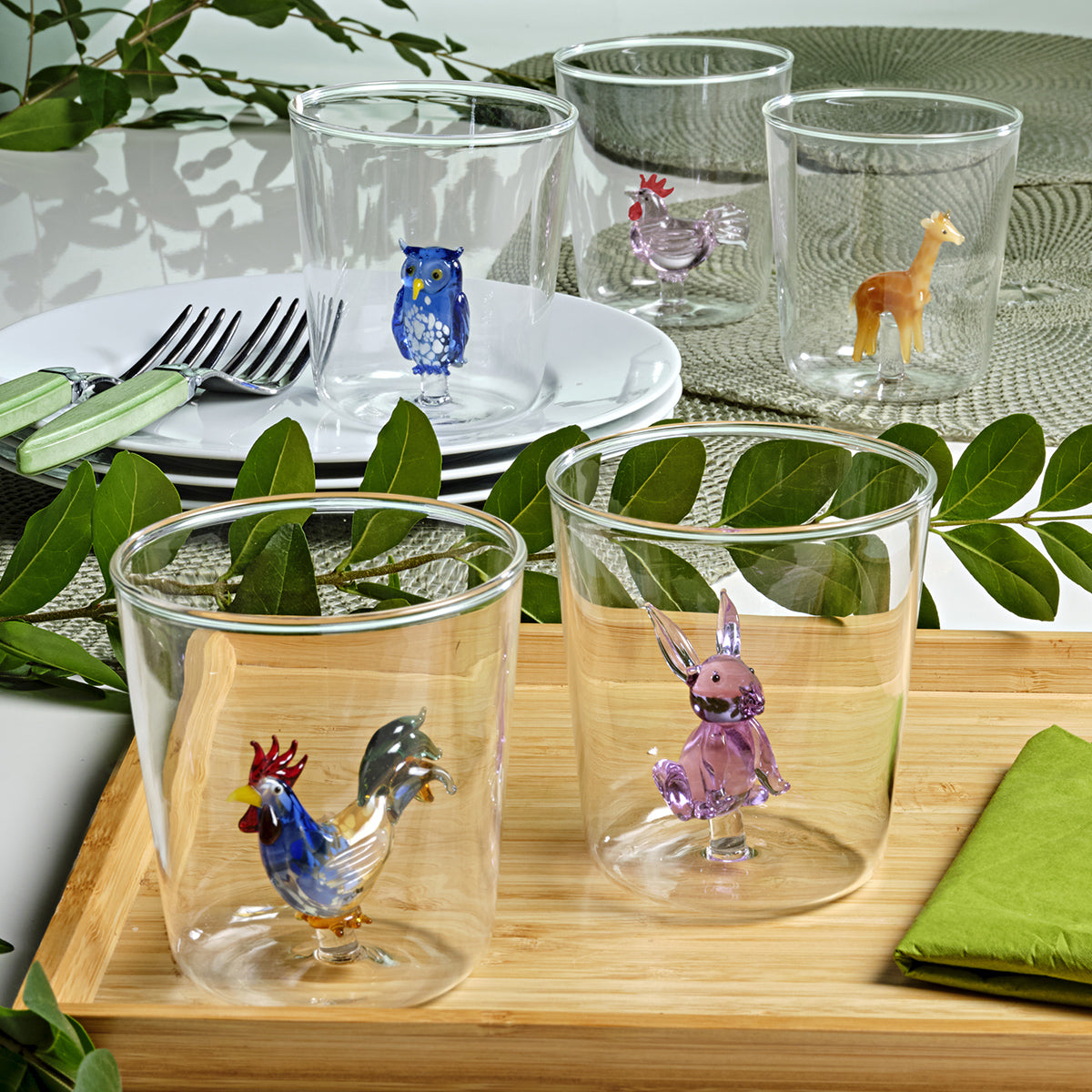 Pet Friends Mix 2 - Lot De 6 Verres Décorés