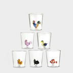 Pet Friends Mix 5 - Lot De 6 Verres Décorés