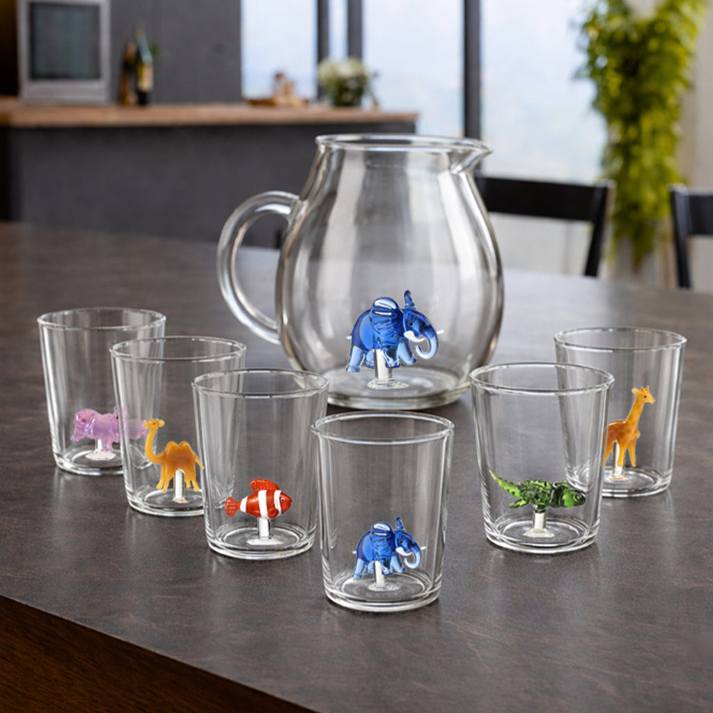 Savana Family Mix 2 - Lot De 6 Verres Décorés