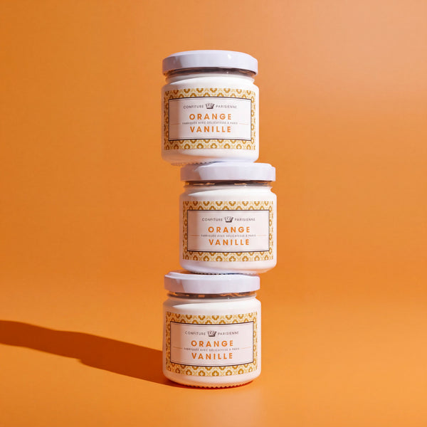 Confiture Orange Vanille- Lot De 3