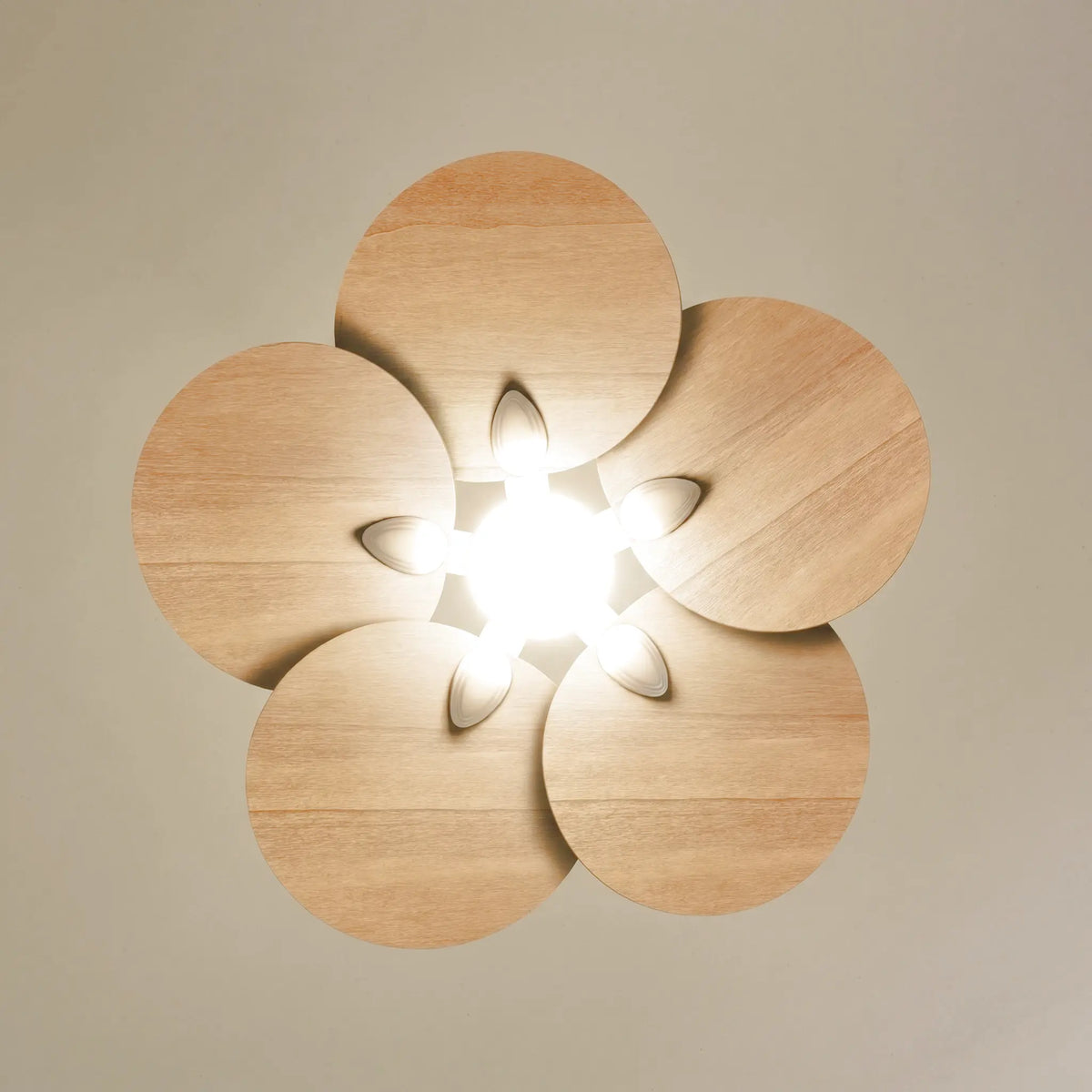 Lotus Tinte Roble | Ventilador De Techo – Ø 105 Cm