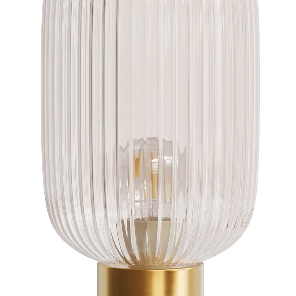 Lou - Fluted Glass Table Lamp