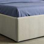 Lou - Storage Bed - Fabric - Ecru
