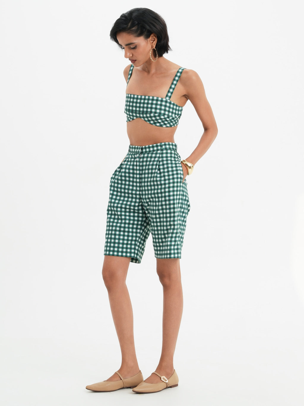 Shorts Lou - Pine Vichy