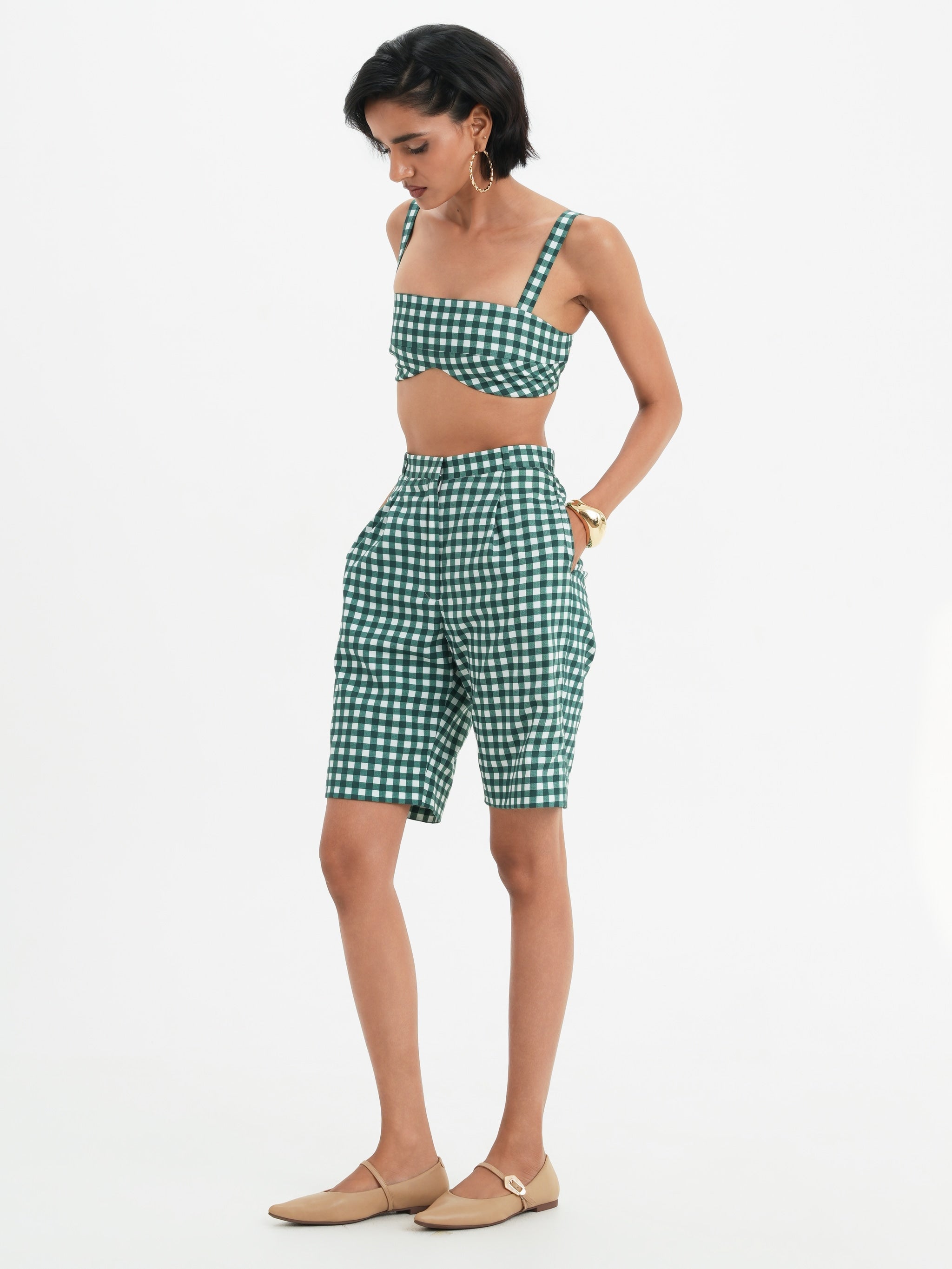 Shorts Lou - Pine Vichy