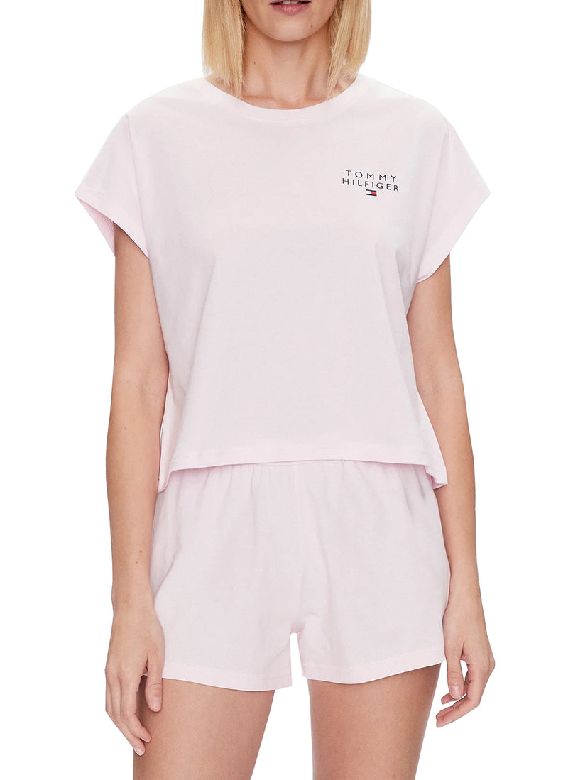 Tommy Hilfiger - Pyjama Manches Courtes - Light Pink - Femme