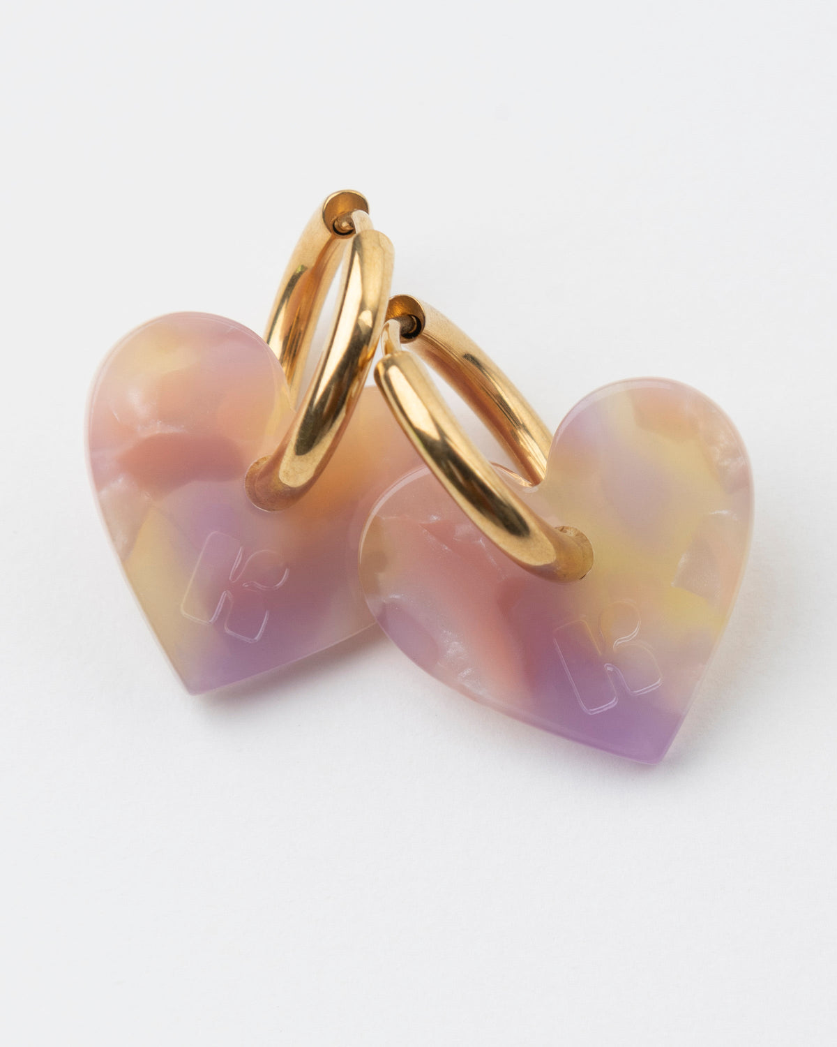 Boucles D'Oreilles Lova Lova - Rose Orangé