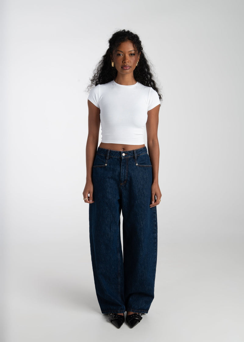 Top Ryder Baby Tee - White