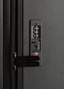 Luggage Studio Foldable - Rigid Foldable Polycarbonate Cabin Suitcase with TSA Lock & Multi-Directional Wheels - Black